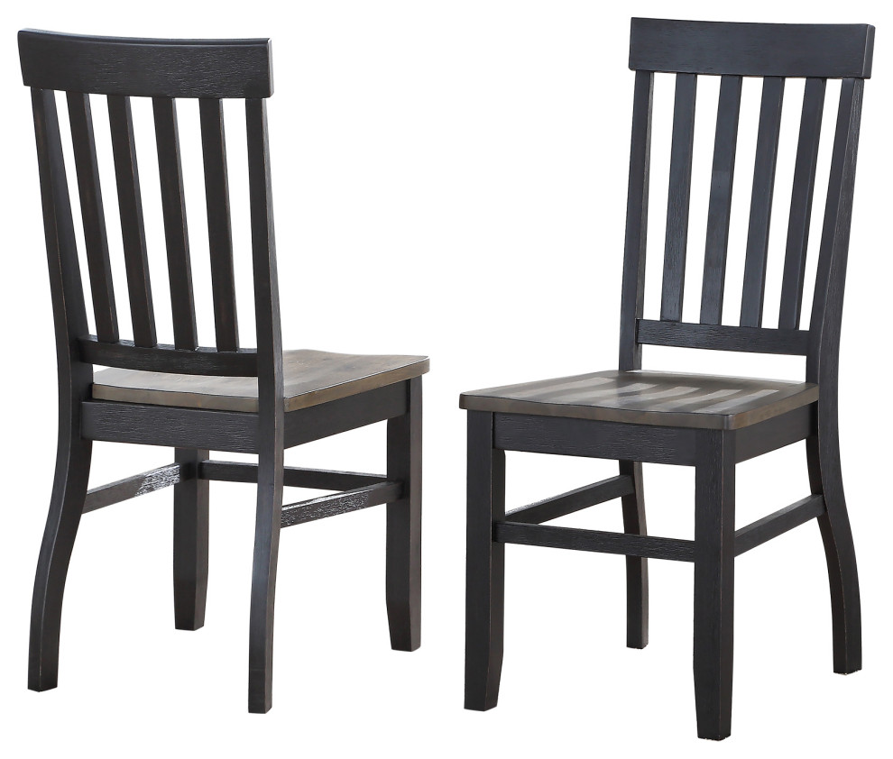 Raven Noir Side Chair, Set of 2