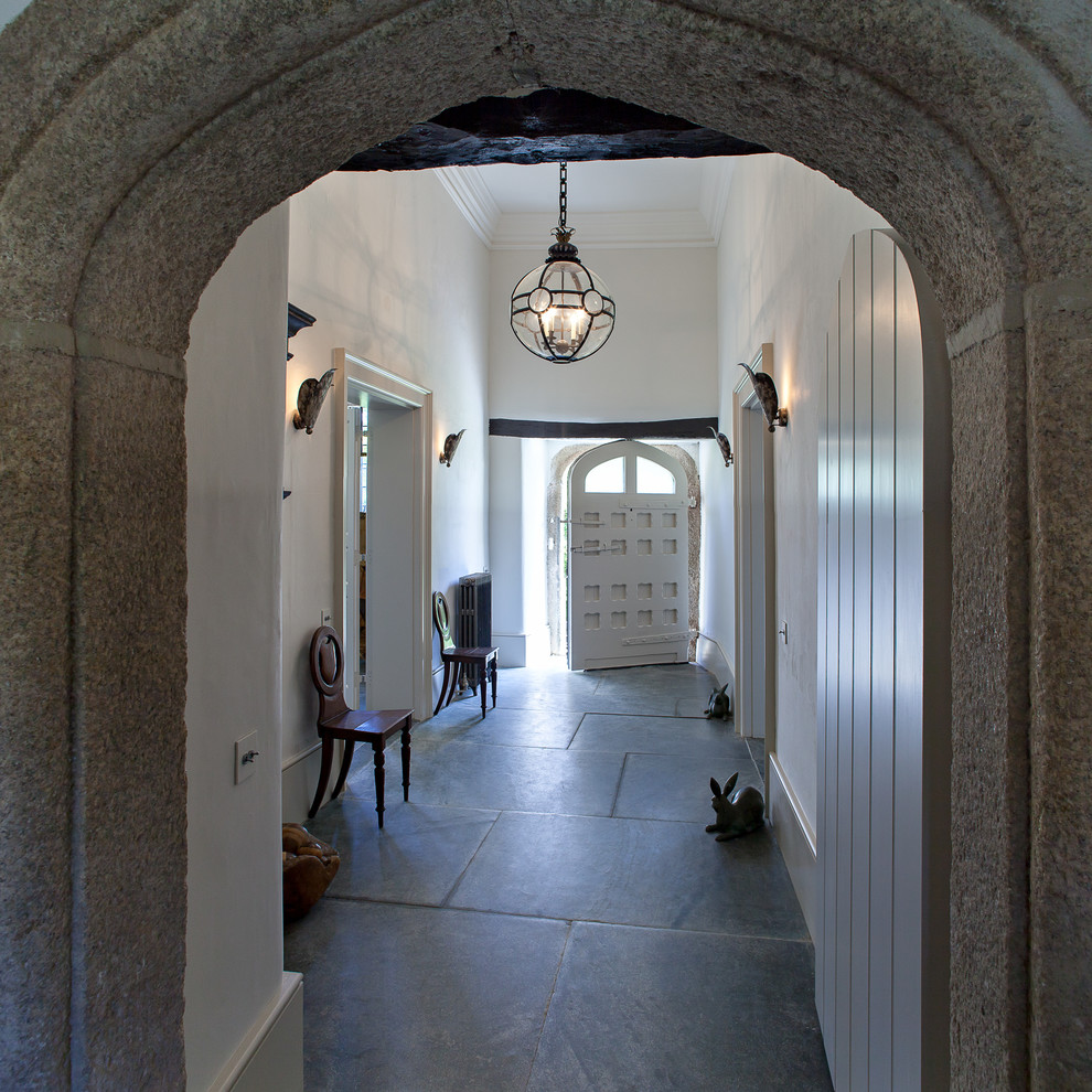 Inspiration for a traditional hallway in London.