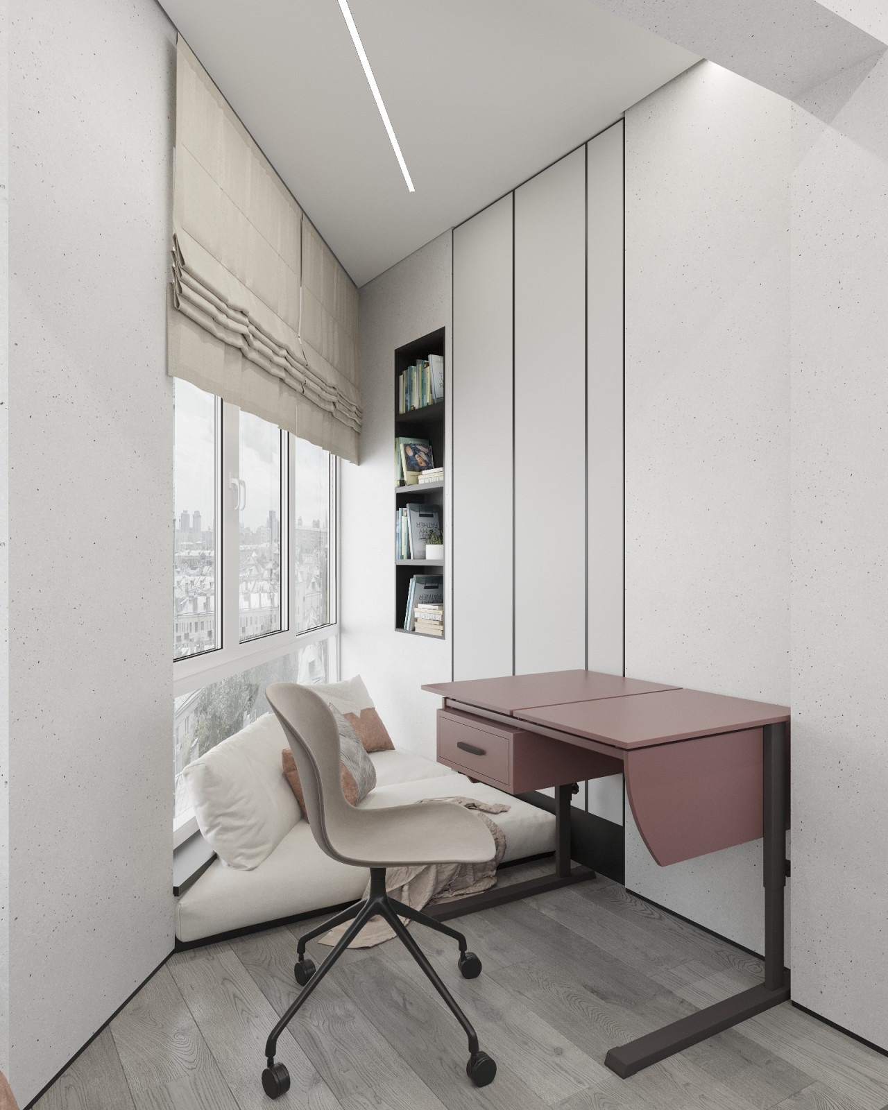 "Роза пустыни" Гостиная и кухня