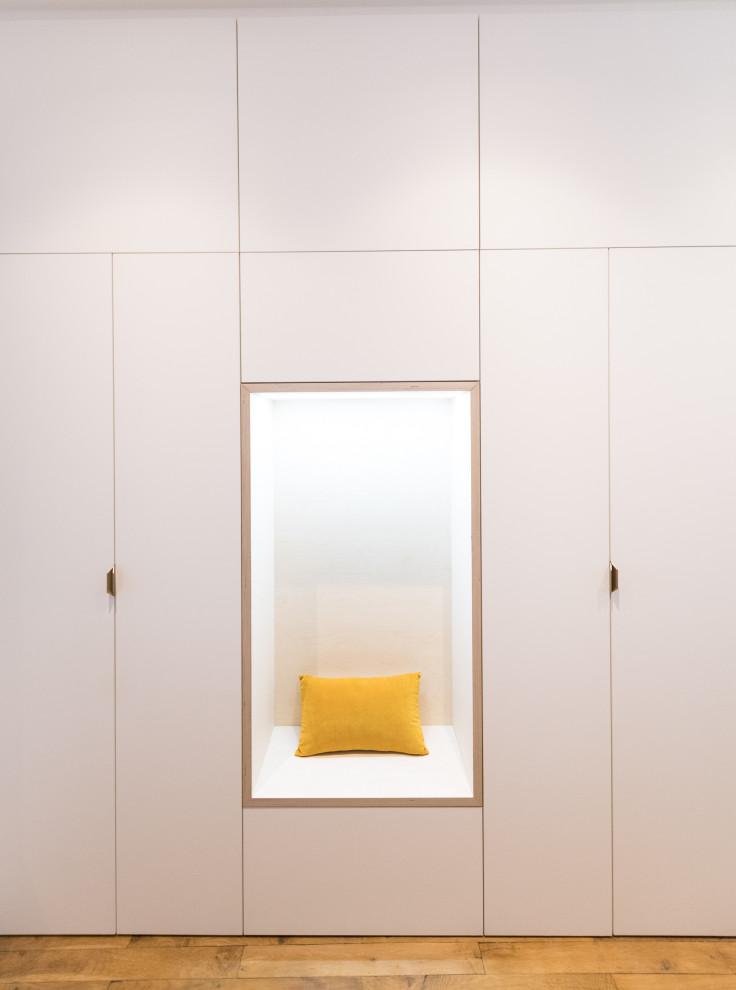 Meuble d'entrée sur-mesure ... - Contemporary - Entry - Lyon - by ...
