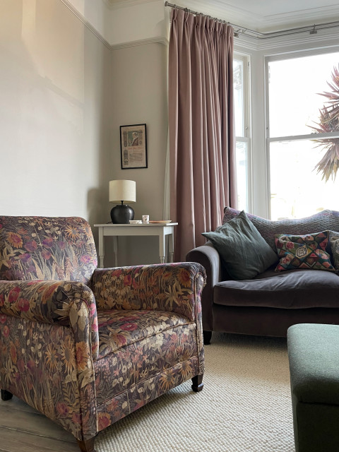Edwardian Home eclectic-living-room