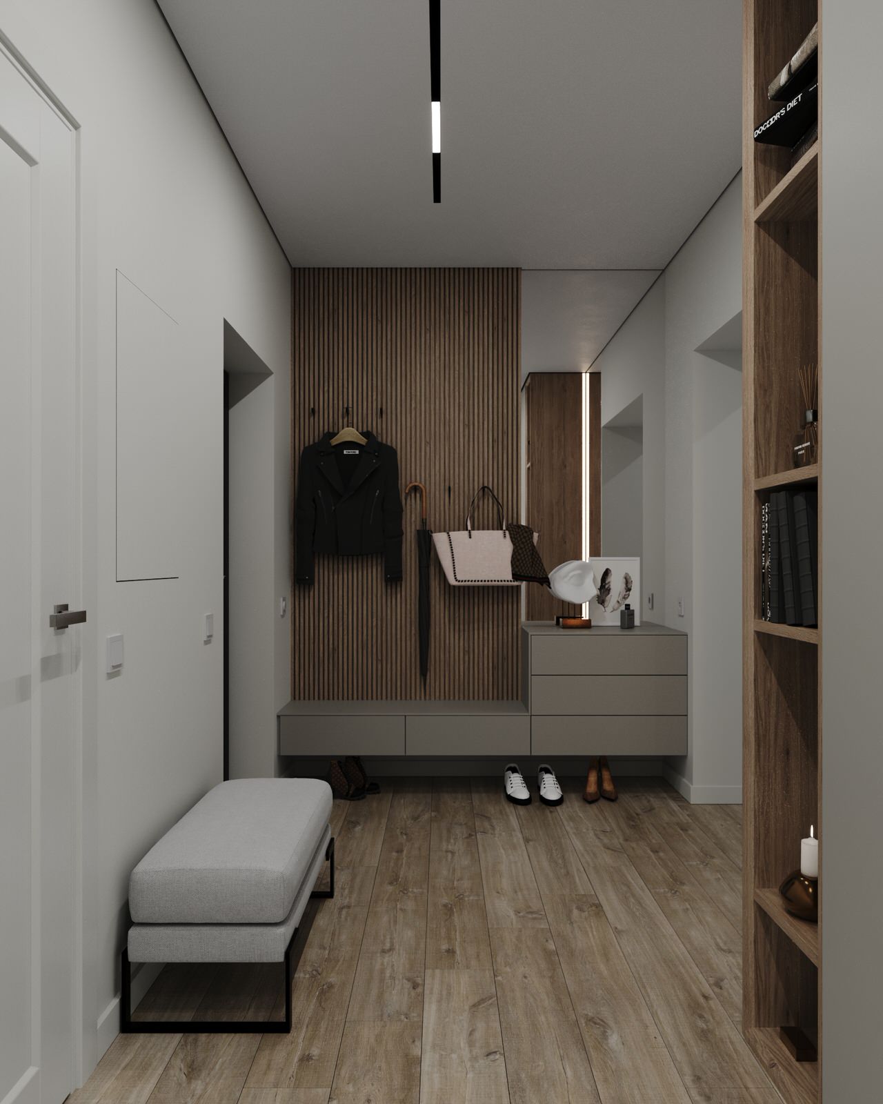 Дизайн проект квартиры 160м