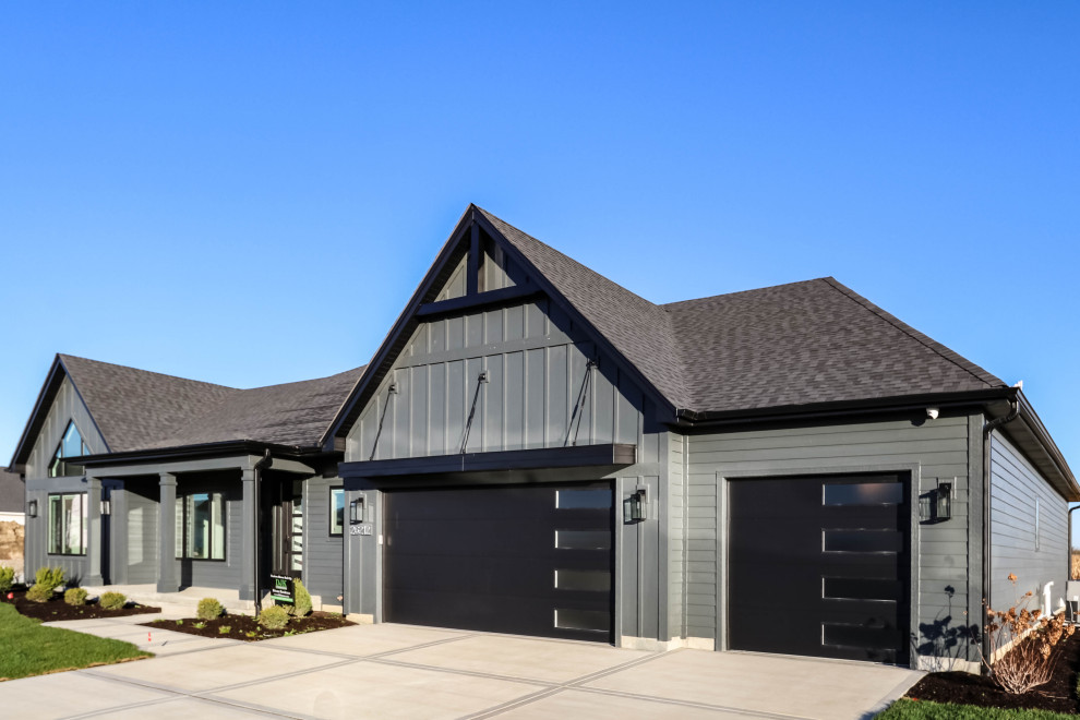 Modern Ranch . Stewart Ridge Plainfield, IL Modern Exterior