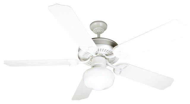 Craftmade 52 Outdoor Patio Ceiling Fan Kit White