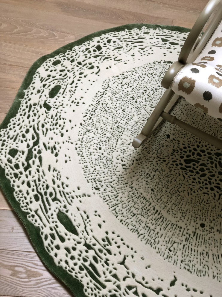 Ковры в спальню и библиотеку (п. Николо-Урюпино)