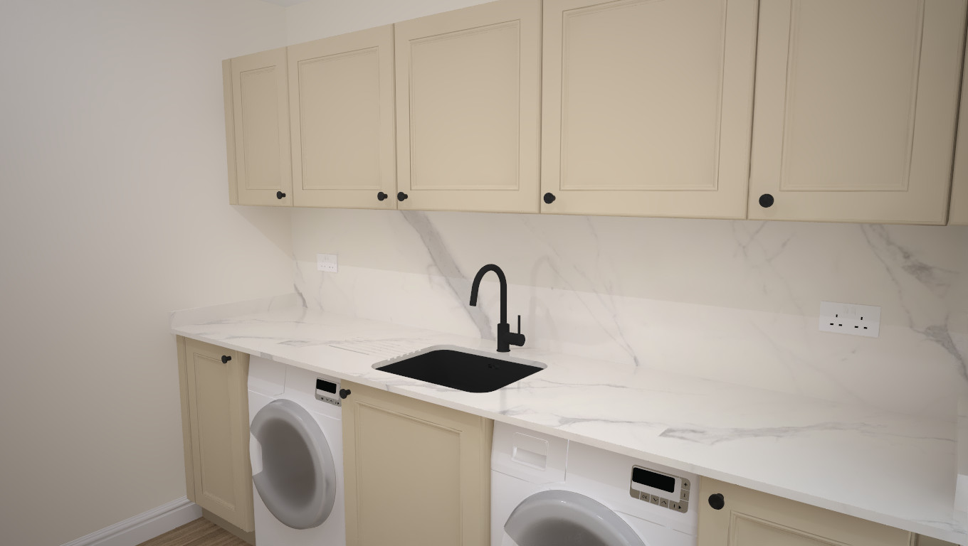 Luxury Bespoke Kitchen and Utility Project in Cottam