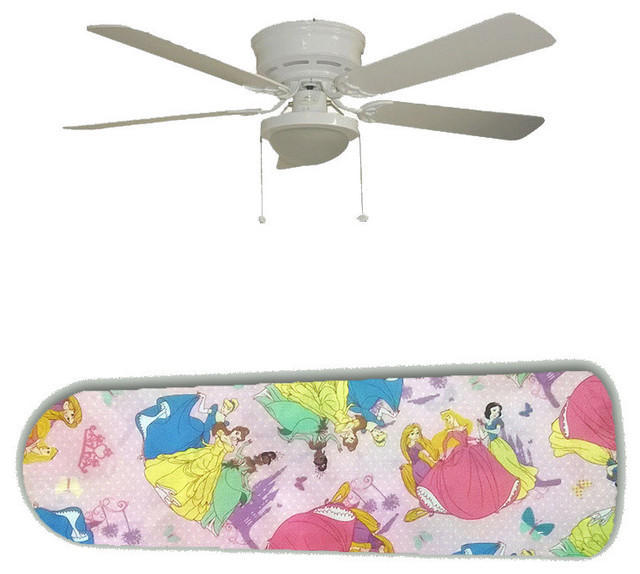 Disney Princesses Classic 52 Ceiling Fan And Lamp Contemporary