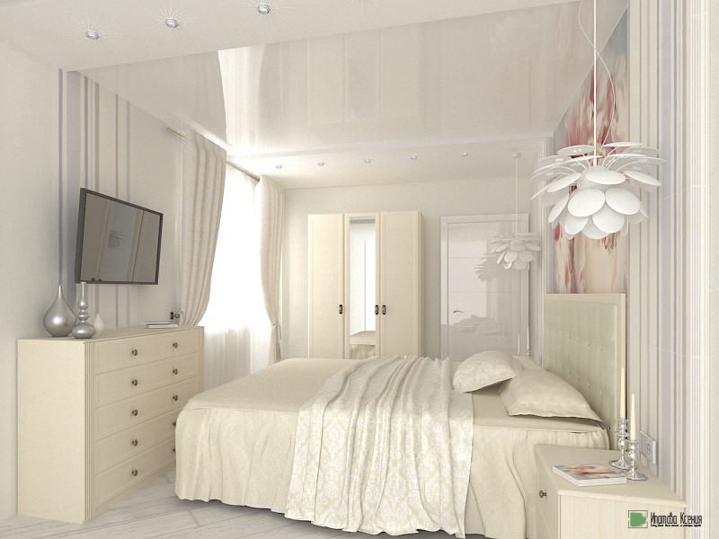 Дизайн-проект интерьера спальни