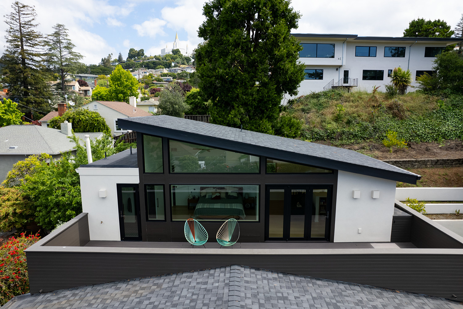Oakland Hills Modern Addition | White Oak + Architectural Windows