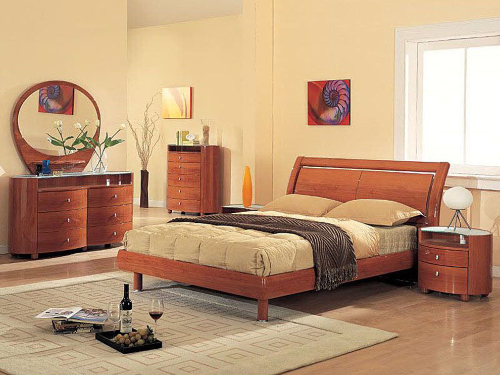 Exclusive Wood Platform Bedroom Sets with Extra Storage