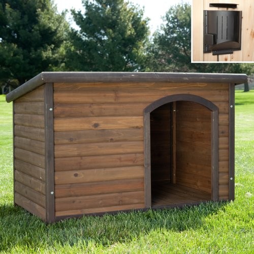 Other Brands Habitats Log Cabin Dog House with Heater