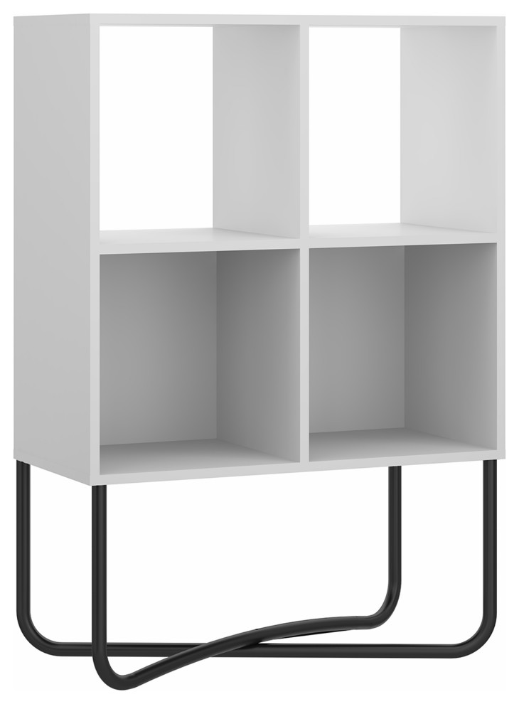 Techni Mobili Modern Geometric Bookcase Transitional Bookcases by