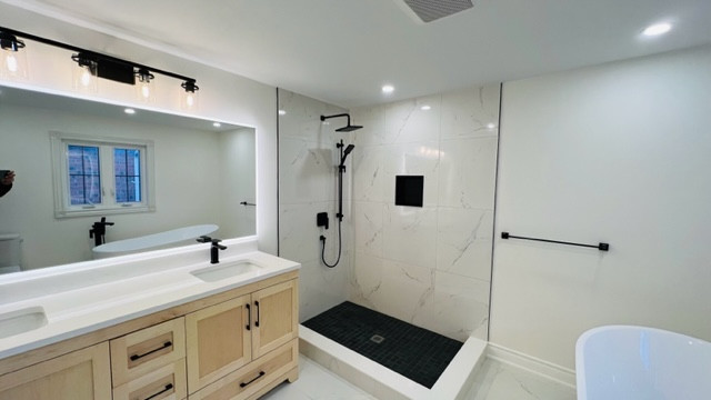 Three Washrooms Remodeling - Streetville in Mississauga