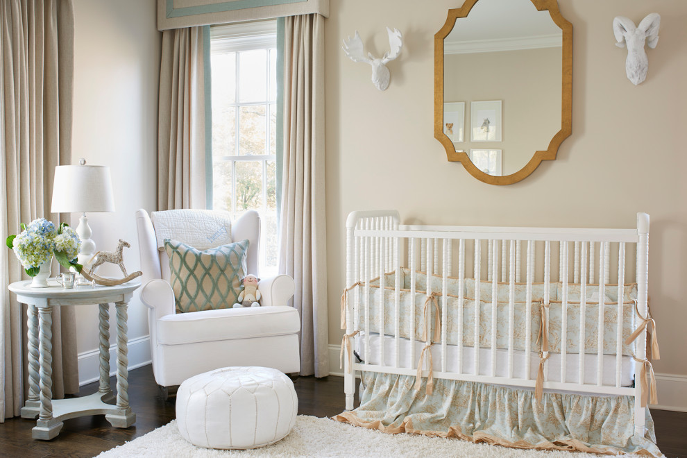 This is an example of a traditional nursery in Atlanta.