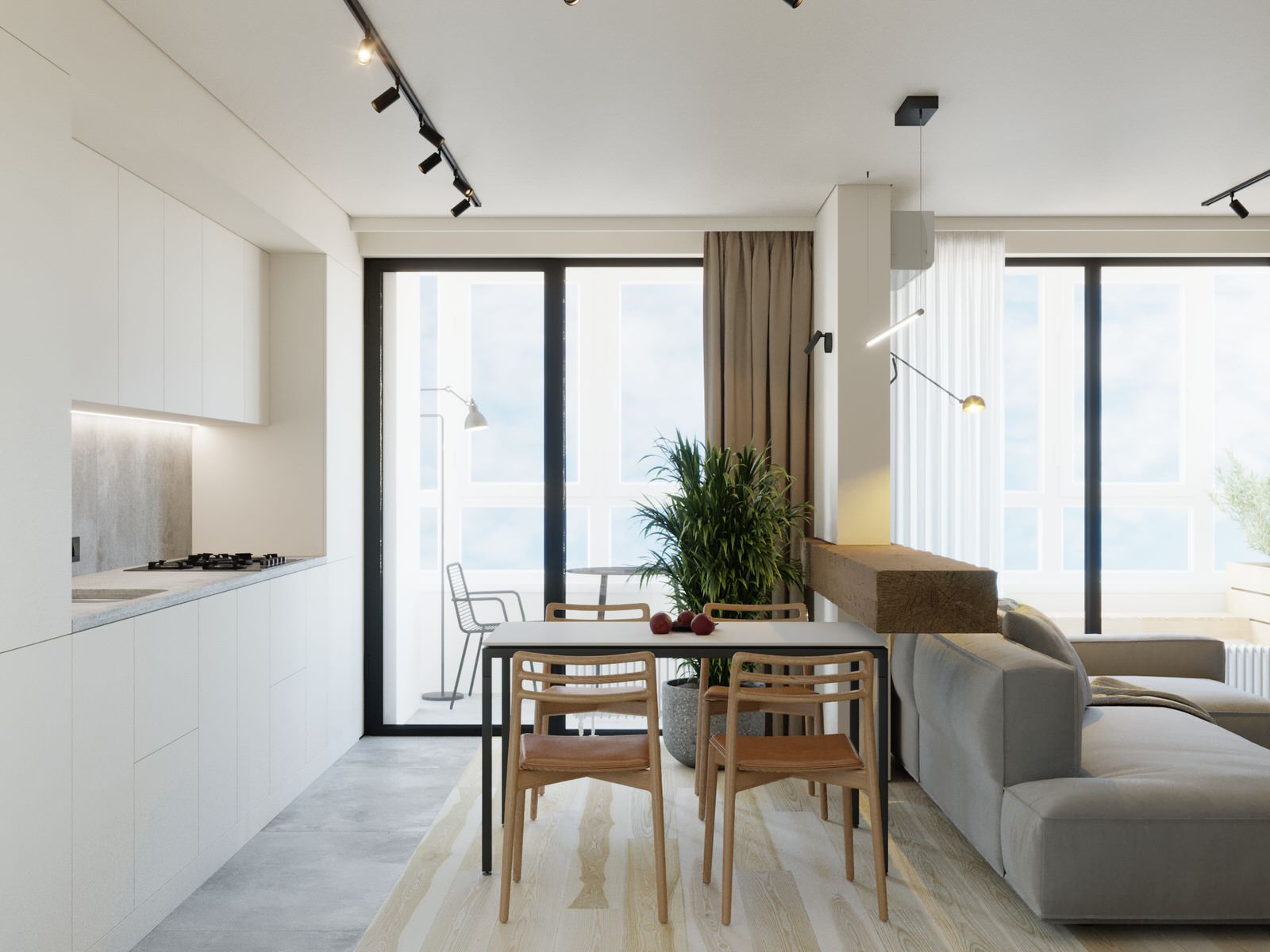 Минималистичная квартира