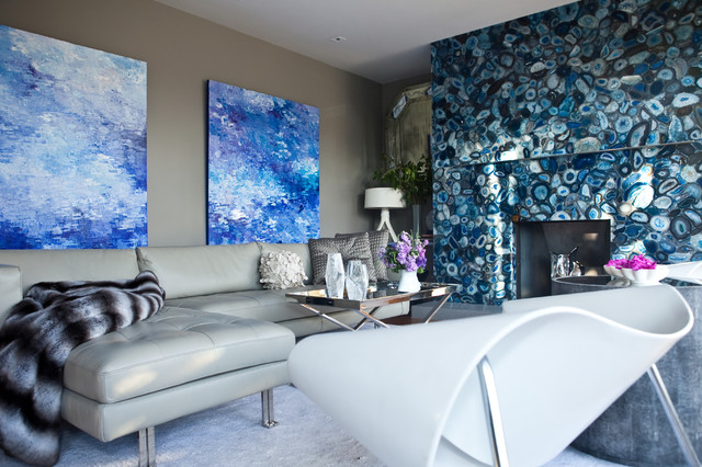 Sea Cliff Estate moderno-camera-da-letto