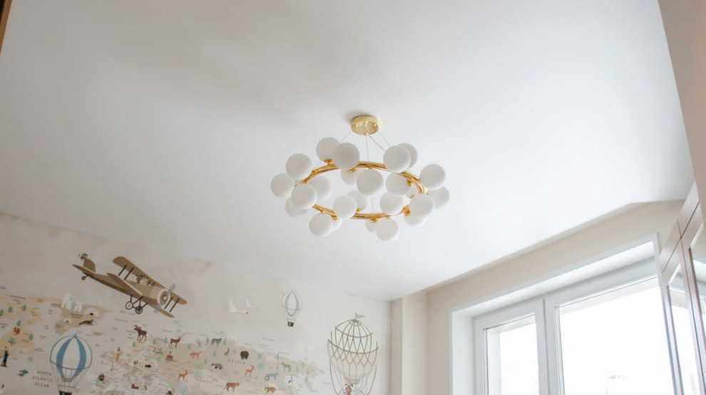 Матовый потолок в детской