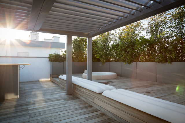 Terrasse de 250m&sup2; &agrave; Strasbourg modern-deck