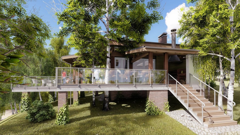 СПА комплекс на склоне