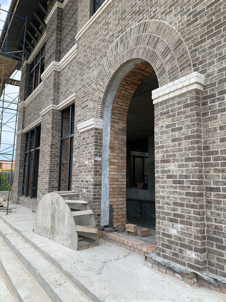 Пластика кирпичного фасада