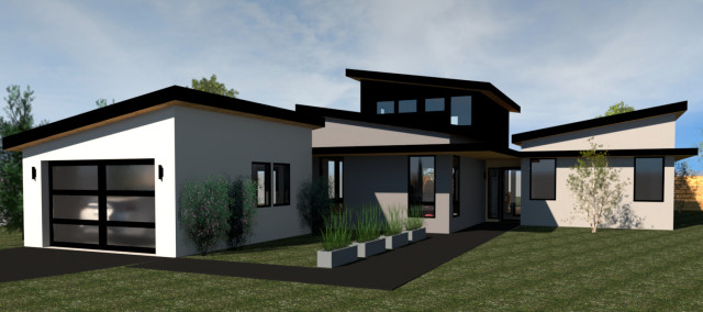 Shift House Entry Rendering modern-rendering