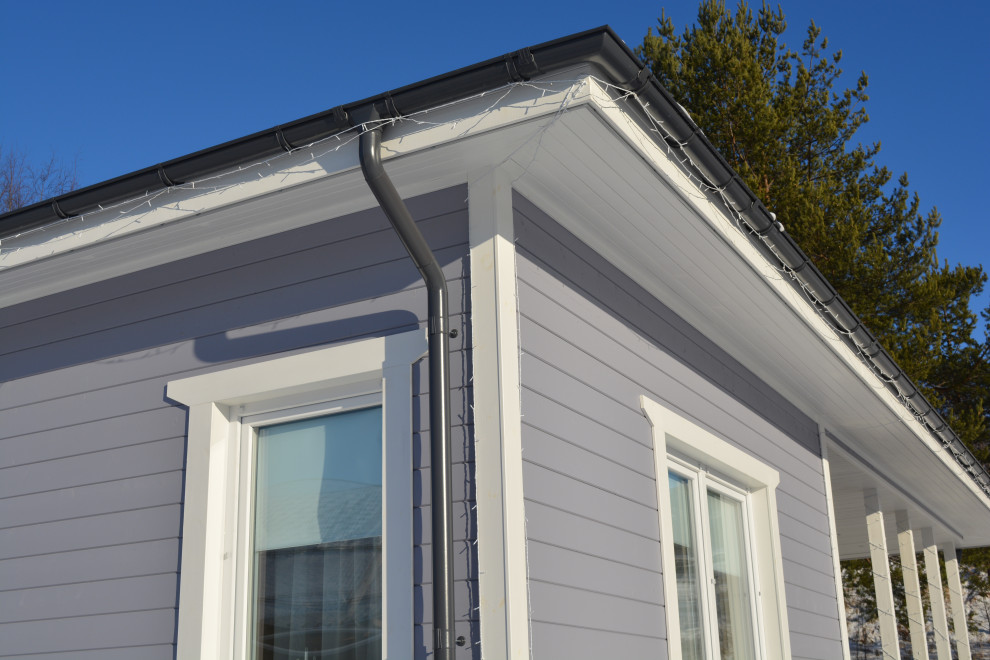 Одноэтажный загородный дом