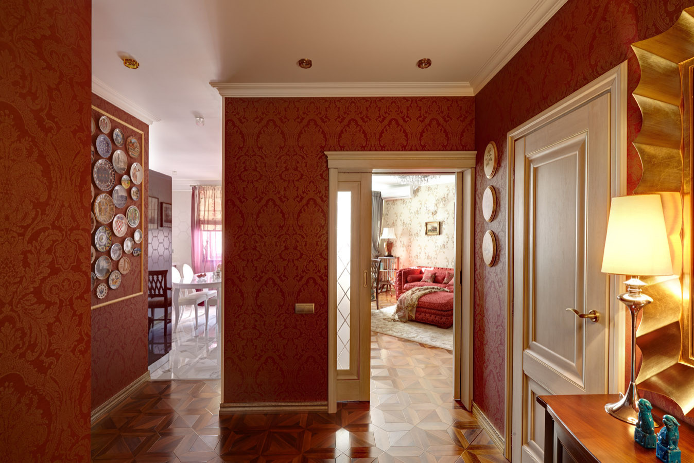 Классический легкий интерьер