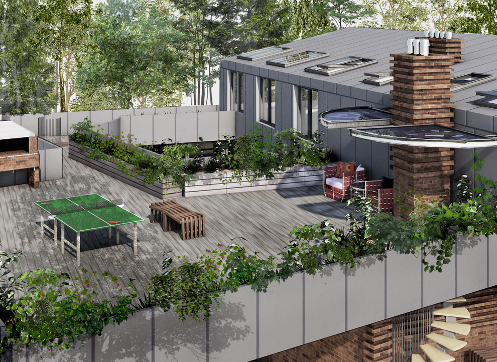 Эскизный проект индивидуального жилого дома в Велегож - парк 2 Тульской области