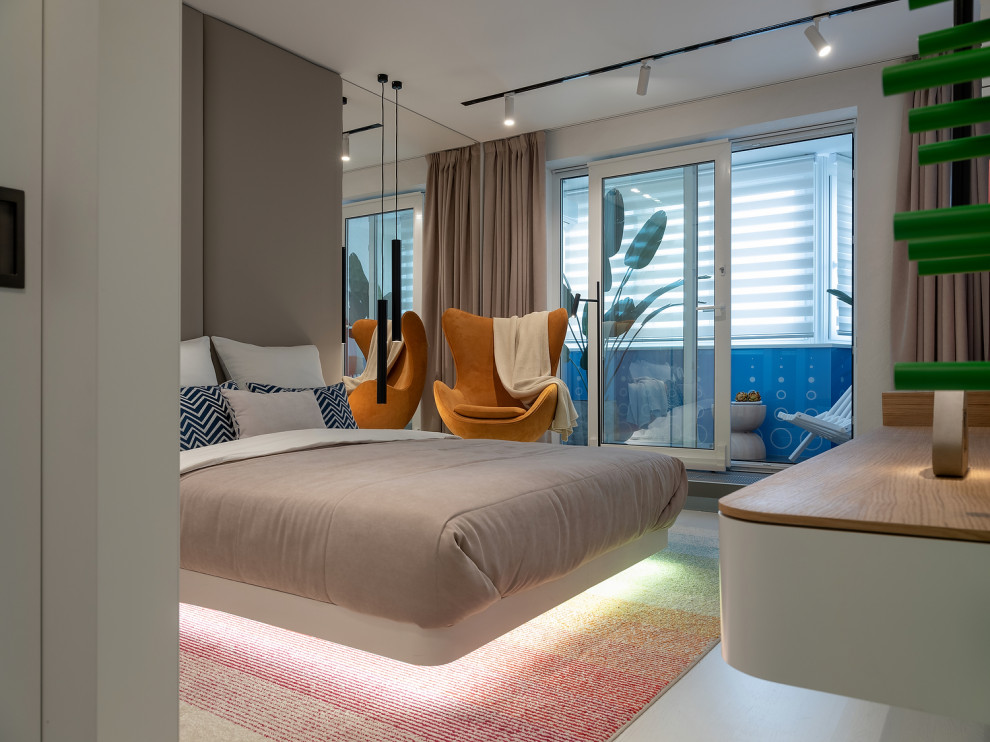 Раздвижные двери вместо классического балконного блока