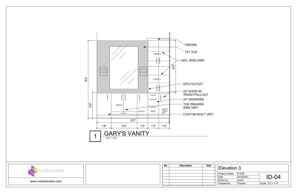 North Dallas Master Bathroom