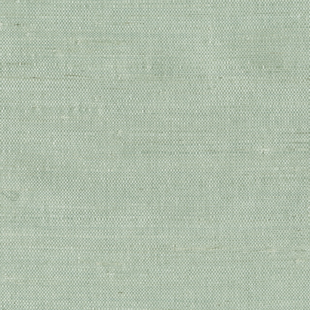 Kimi Light Green Grasscloth Wallpaper, Bolt