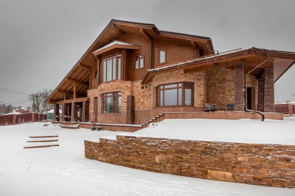 Остекление загородного дома в пос. Репино