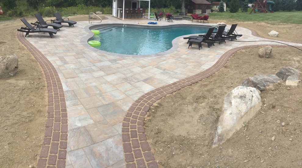 Patio - rustic patio idea