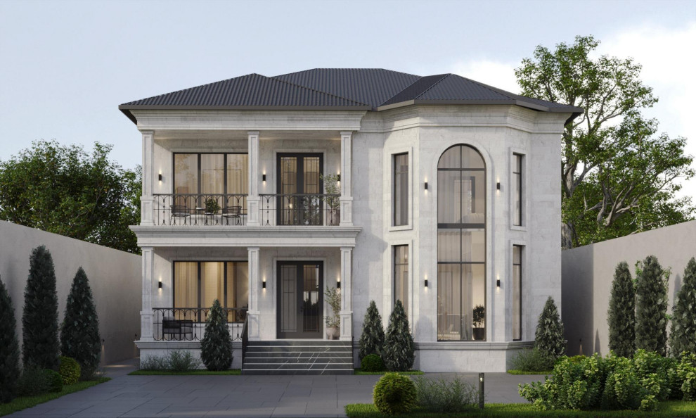 Экстерьер частного дома в Москве