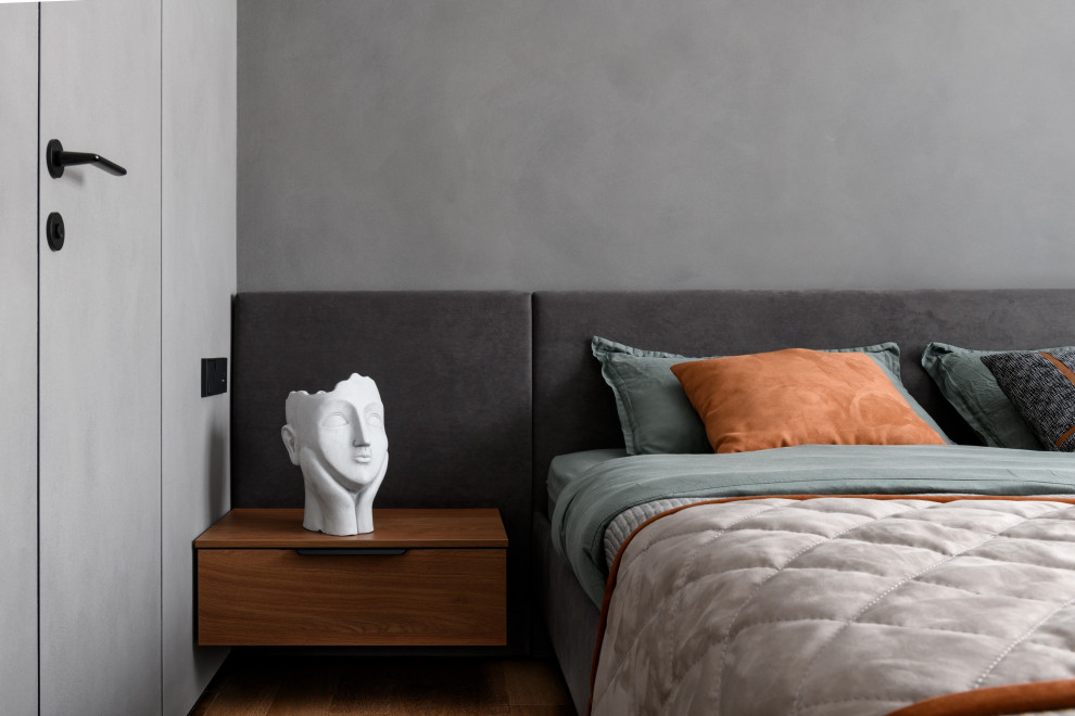 Брутальная трехкомнатная квартира 90 кв.м. с видом на реку