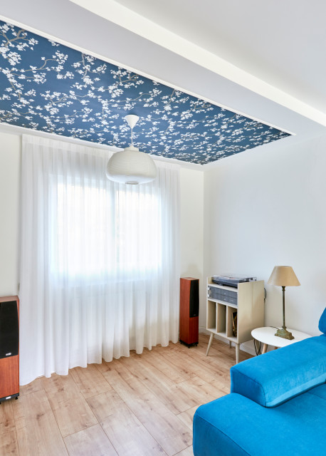 Hogar Marta y Roger contemporary-vardagsrum