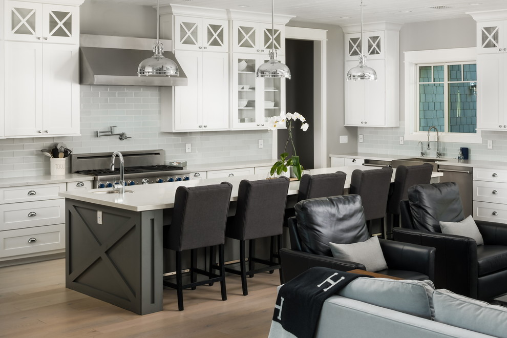 Inspiration for a transitional kitchen remodel in Phoenix