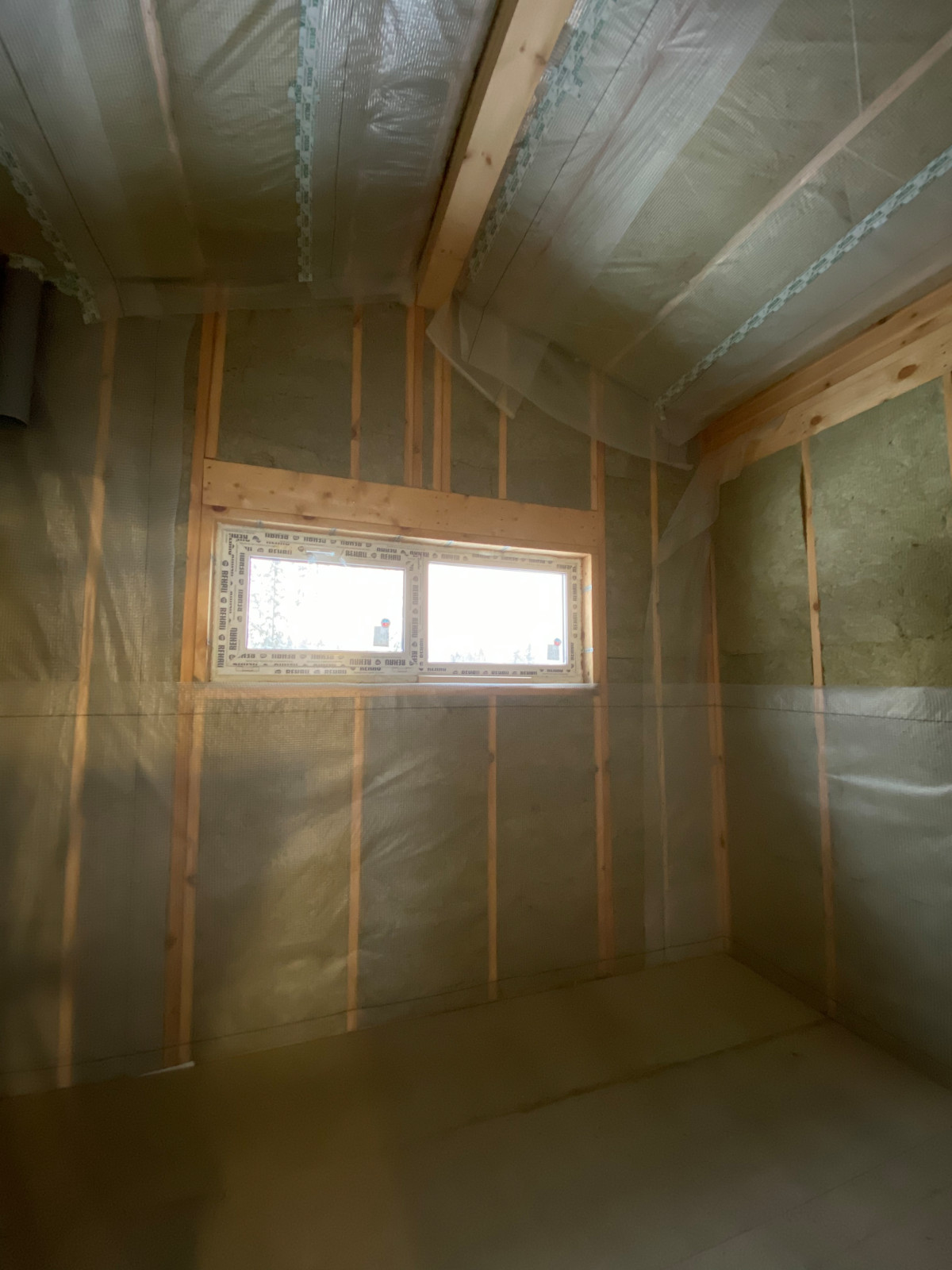 Новый проект дом в "Агалатово Экопарк". Фотографии "до"