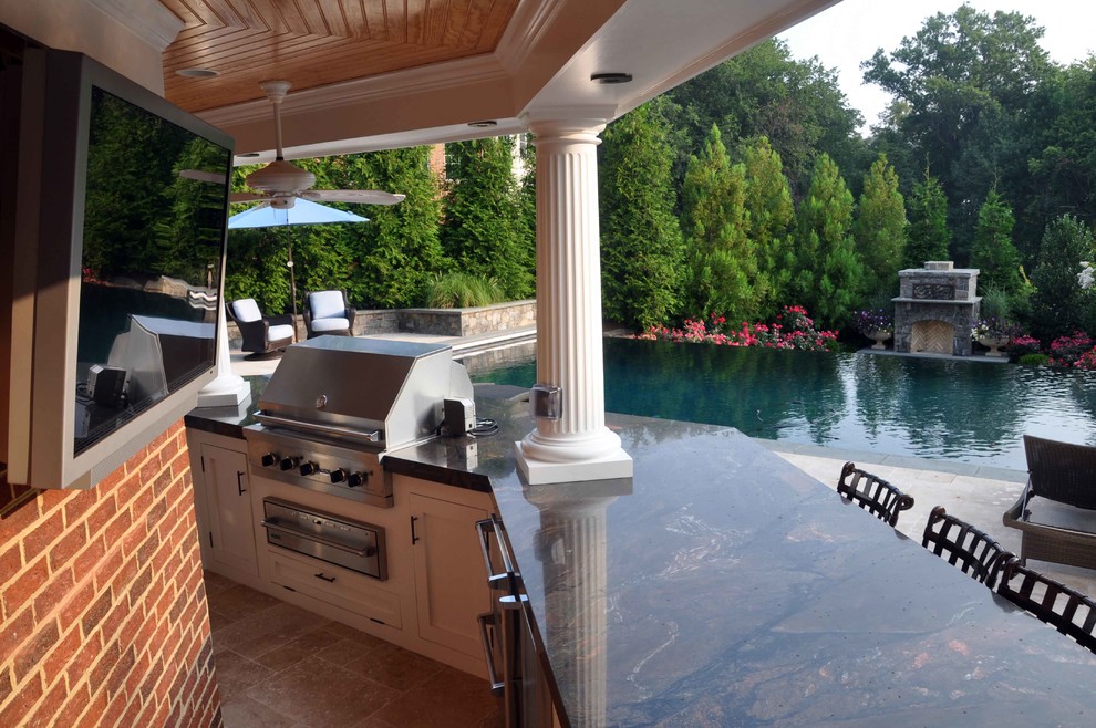 Inspiration for a transitional home design remodel in DC Metro