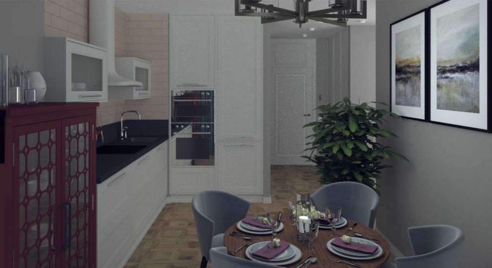 кухня современная классика