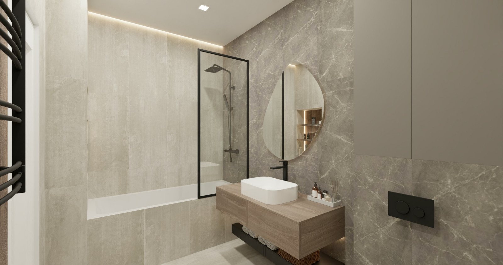 Дизайн проект санузла