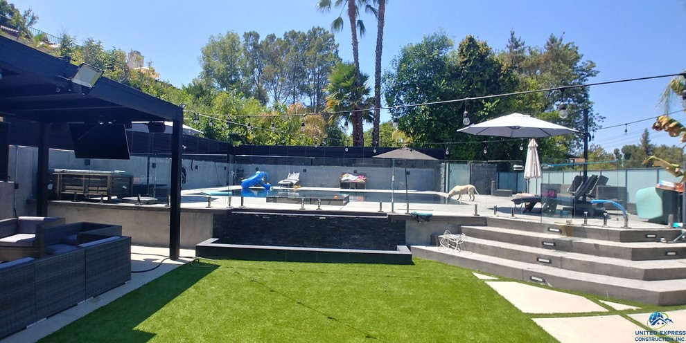 New Swimming Pool In Woodland Hills