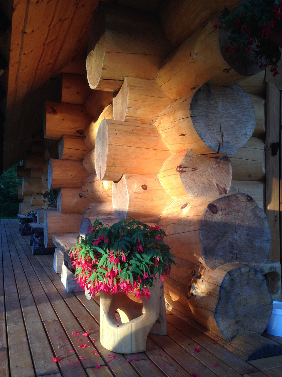 Интерьер деревянного дома в русском стиле