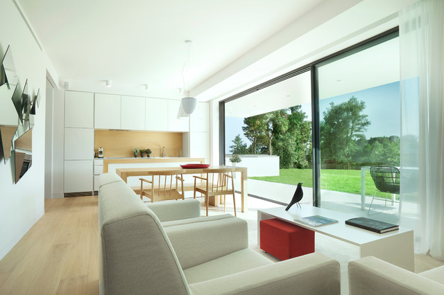 Apartments in La Selva scandinavian-living-room