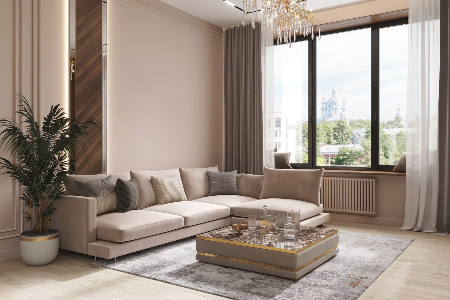 Проект квартиры 100 кв.м. 2022г.