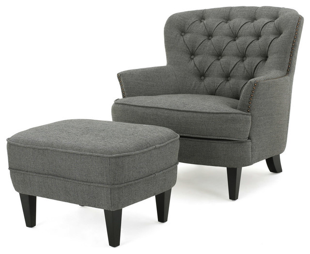 Fabric Armchairs And Ottomans