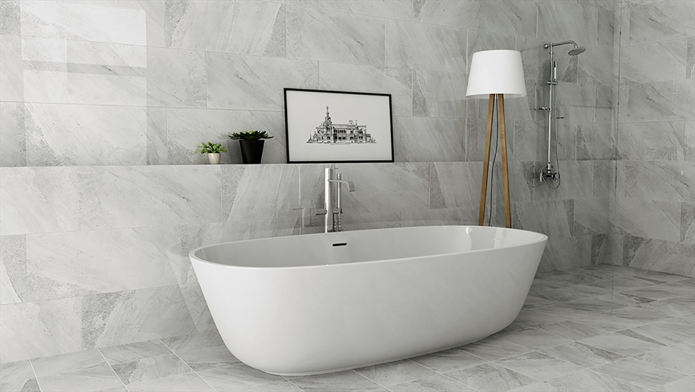 Photo of a modern bathroom in Adelaide.