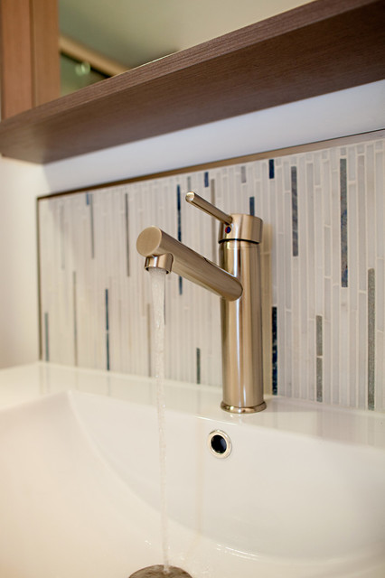 Mid Century Inspired Ranch fusion-bathroom