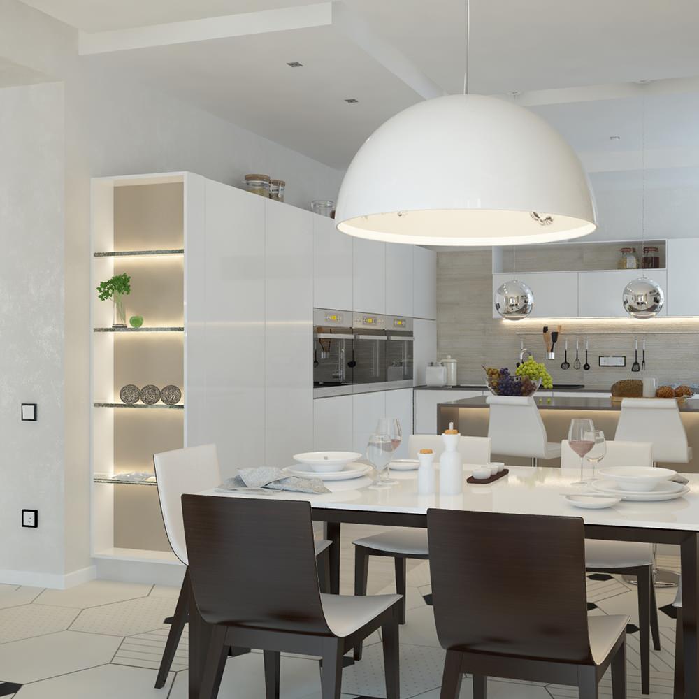 Продукция Merten D-Life на Кухнях