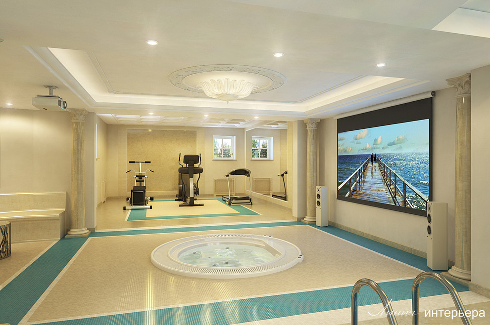 Загородный Дом в Подмосковье, классический интерьер